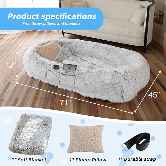 Avera Luxe™ Human Size Pet Bed