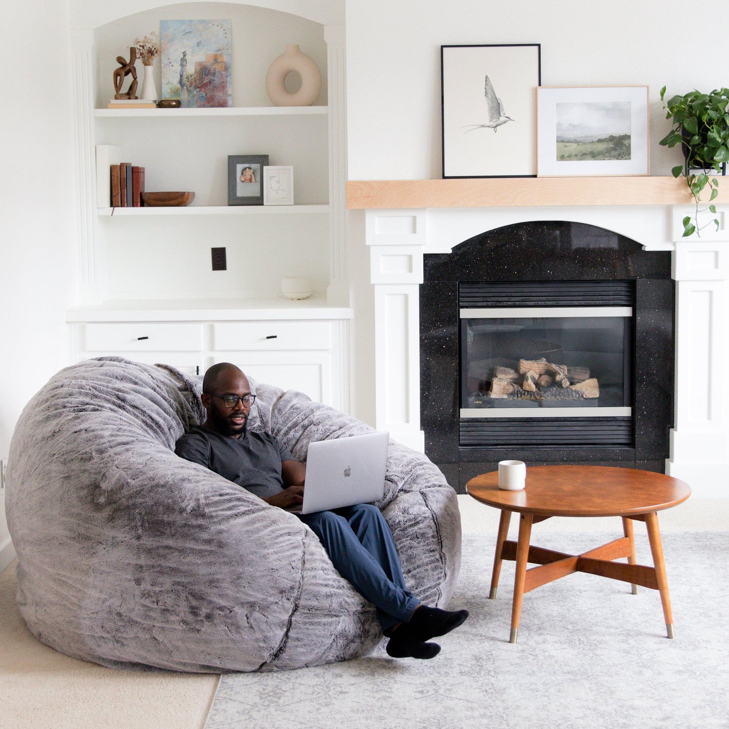 Avera Luxe™ Giant Bean Bag Chair